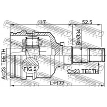 ΜΠΙΛΙΟΦΟΡΟΣ ΕΣΩ TOYOTA COROLLA E9/E10/E11,CARINA E T19