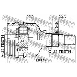 ΜΠΙΛΙΟΦΟΡΟΣ ΕΣΩ TOYOTA COROLLA E9/E10/E11,CARINA E T19