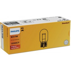 ΛΑΜΠΑ PHILIPS 12V-21/5W W3x16q (Καρύδι χωρίς κάλυκα)