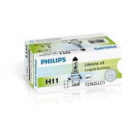 ΛΑΜΠΑ PHILIPS H11 LongLife Ecovision12V-55W