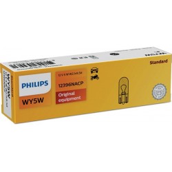 ΛΑΜΠΑ PHILIPS T10 12V-5W W2.1x9.5d Πορτοκαλί (Χωρίς κάλυκα)