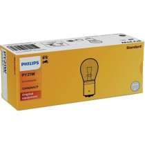 ΛΑΜΠΑ PHILIPS 12V-21W PY21W BAU15s (Καρύδι Πορτοκαλί)