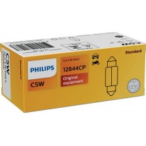 ΛΑΜΠΑ PHILIPS C5W 12V-5W SV8,5-8 11x36mm (Σωληνωτή)