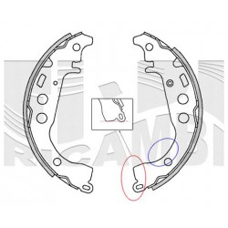 ΣΙΑΓΩΝΕΣ ΦΡΕΝΩΝ ΠΙΣΩ TOYOTA YARIS P10 Japan Production ΣΙΑΓΩΝΕΣ ΦΡΕΝΩΝ ΠΙΣΩ TOYOTA YARIS P10 Japan Production