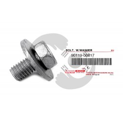 ΒΙΔΑ TOYOTA ΜΕ ΡΟΔΕΛΑ (M6x10mm)