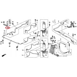 ΛΑΜΑΚΙ ΣΩΛΗΝΑ A/C HONDA CIVIC,CRX 88-91