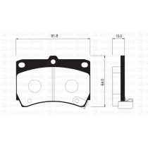 ΤΑΚΑΚΙΑ ΕΜΠΡΟΣ MAZDA 121 DB,323 BG/BA 89-98,DEMIO,KIA RIO ΤΑΚΑΚΙΑ ΕΜΠΡΟΣ MAZDA 121 DB,323 BG/BA 89-98,DEMIO,KIA RIO