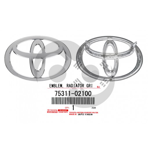 ΣΗΜΑ ΜΑΣΚΑΣ TOYOTA COROLLA E12 Hatchback 3d/5d