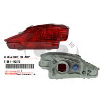 ΦΑΝΑΡΙ ΟΜΙΧΛΗΣ ΠΙΣΩ RH TOYOTA YARIS P130 2011-2014 ΦΑΝΑΡΙ ΟΜΙΧΛΗΣ ΠΙΣΩ RH TOYOTA YARIS P130 2011-2014