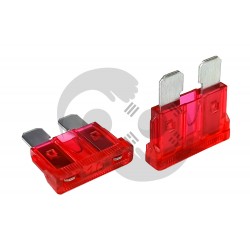 ΑΣΦΑΛΕΙΕΣ ΜΑΧΑΙΡΩΤΕΣ ATS 10A 50 Τεμάχια ΑΣΦΑΛΕΙΕΣ ΜΑΧΑΙΡΩΤΕΣ ATS 10A 50 Τεμάχια