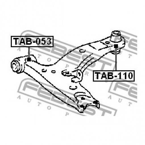 ΣΥΝΕΜΠΛΟΚ ΨΑΛΙΔΙΟΥ ΕΜΠΡΟΣ (ΕΜΠΡΟΣ) TOYOTA COROLLA E10,E11