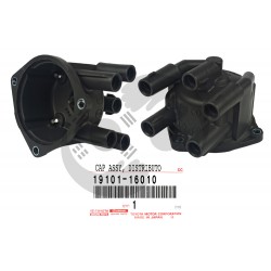 ΚΑΠΑΚΙ ΔΙΑΝΟΜΕΑ TOYOTA (4A-GE) Silver & Black Top