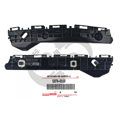 ΒΑΣΗ ΠΡΟΦΥΛΑΚΤΗΡΑ ΠΛΑΙΝΗ ΠΙΣΩ LH TOYOTA YARIS P130 2011-2014