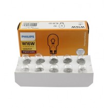 ΛΑΜΠΑ PHILIPS T15 12V-16W W2.1x9.5d (Χωρίς κάλυκα)