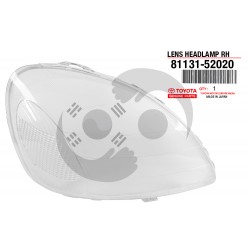 ΚΡΥΣΤΑΛΛΟ ΦΑΝΑΡΙΟΥ ΕΜΠΡΟΣ RH TOYOTA YARIS P10 1999-2003 Japan production