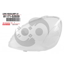 ΚΡΥΣΤΑΛΛΟ ΦΑΝΑΡΙΟΥ ΕΜΠΡΟΣ LH TOYOTA YARIS P10 1999-2003 Japan production