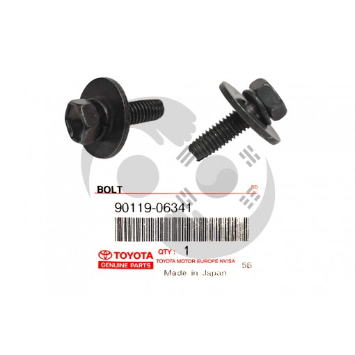 ΒΙΔΑ TOYOTA ΜΕ ΡΟΔΕΛΑ (M6x16mm)