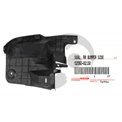 ΚΑΛΥΜΜΑ ΘΟΛΟΥ ΠΙΣΩ LH TOYOTA AURIS E15 2007-2013 ΚΑΛΥΜΜΑ ΘΟΛΟΥ ΠΙΣΩ LH TOYOTA AURIS E15 2007-2013