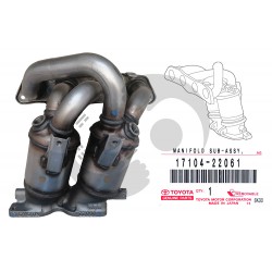 ΠΟΛΛΑΠΛΗ ΕΞΑΓΩΓΗΣ TOYOTA MR2 W30 (1ZZ-FE)