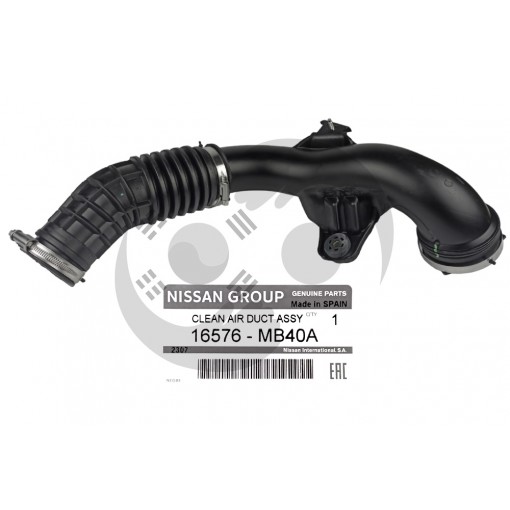 ΣΩΛΗΝΑ ΕΙΣΑΓΩΓΗΣ ΑΕΡΑ NISSAN CABSTAR F24 2007-2012