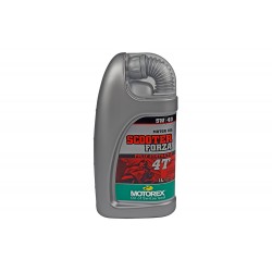 ΛΑΔΙ MOTO MOTOREX SCOOTER FORZA 5W40 API SL/SJ/SH/SG,JASO 903/2006 1 LT.