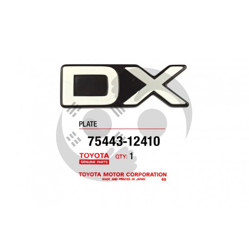 ΣΗΜΑ ΠΙΣΩ [DX] TOYOTA COROLLA AE80 1983-1988