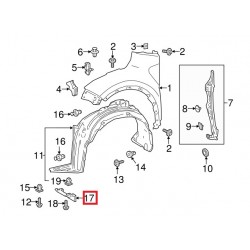 ΠΡΟΕΚΤΑΣΗ ΚΑΛΥΜΜΑΤΟΣ ΘΟΛΟΥ ΕΜΠΡΟΣ RH TOYOTA C-HR ΠΡΟΕΚΤΑΣΗ ΚΑΛΥΜΜΑΤΟΣ ΘΟΛΟΥ ΕΜΠΡΟΣ RH TOYOTA C-HR