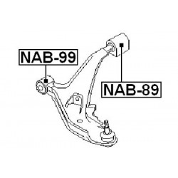 ΛΑΣΤΙΧΟ ΨΑΛΙΔΙΟΥ ΕΜΠΡΟΣ (ΠΙΣΩ) NISSAN ALMERA N15