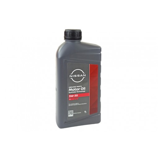 NISSAN MOTOR OIL 5W30 Synthetic Technology ACEA C4 DPF 1 LT.