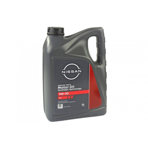 NISSAN MOTOR OIL 5W30 Synthetic Technology ACEA C4 DPF 5 LT.