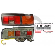 ΚΡΥΣΤΑΛΛΟ ΦΑΝΑΡΙΟΥ ΠΙΣΩ RH TOYOTA CELICA T16 Coupe