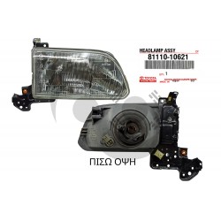 ΦΑΝΑΡΙ ΕΜΠΡΟΣ RH TOYOTA STARLET P8 (Με βάση) ΦΑΝΑΡΙ ΕΜΠΡΟΣ RH TOYOTA STARLET P8 (Με βάση)