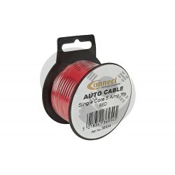 ΚΑΛΩΔΙΟ ΚΟΚΚΙΝΟ Single Core 0,65mm 5 Amp 7 Μέτρα