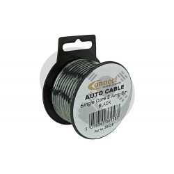 ΚΑΛΩΔΙΟ ΜΑΥΡΟ Single Core 1,00mm 8 Amp 6 Μέτρα