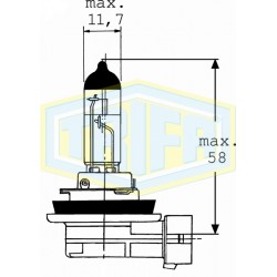 ΛΑΜΠΑ TRIFA HIR2 12V-55W
