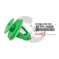 ΚΛΙΠΣ ΤΑΠΕΤΣΑΡΙΑΣ TOYOTA (Πράσινο)