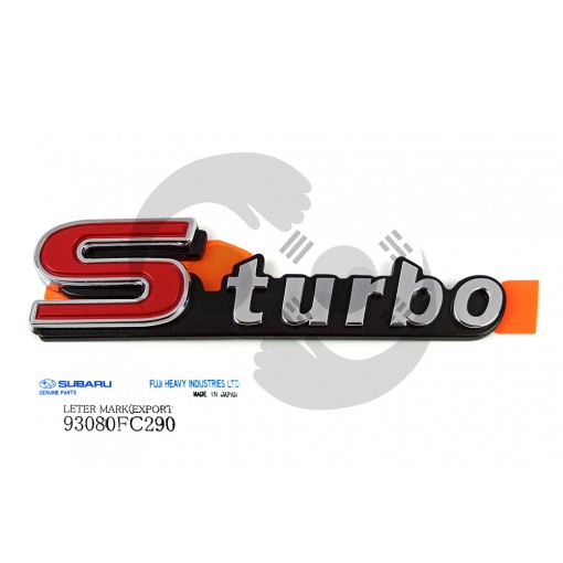 ΣΗΜΑ SUBARU \'\'S TURBO\'\' 