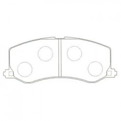 ΤΑΚΑΚΙΑ ΕΜΠΡΟΣ SUZUKI SWIFT (Akebono system)