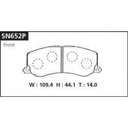 ΤΑΚΑΚΙΑ ΕΜΠΡΟΣ SUZUKI SWIFT (Akebono system)